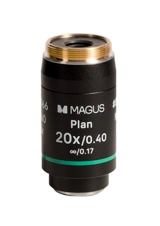 Obiektyw MAGUS 20PL60 Plan 20х/0,40 ∞/0,17 H60 mm
