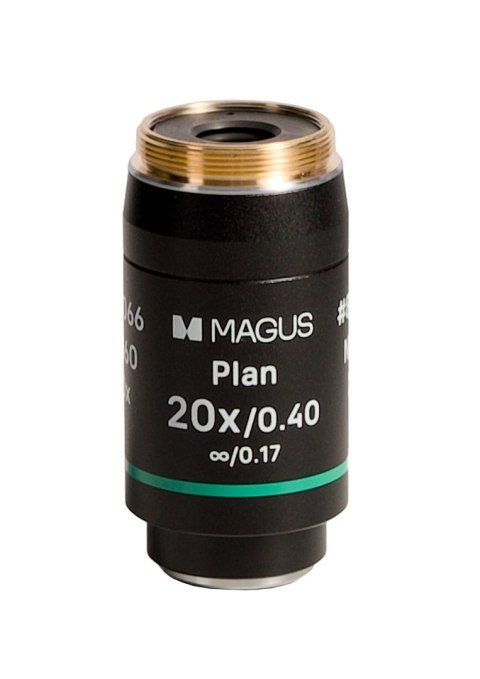 Obiektyw MAGUS 20PL60 Plan 20х/0,40 ∞/0,17 H60 mm