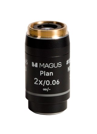Obiektyw MAGUS 2PL60 Plan 2х/0,06 ∞/- H60 mm