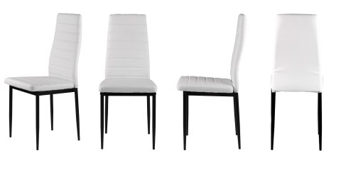KRZESŁA TAPICEROWANE 4X KRZESŁO DO SALONU JADALNI MODERNHOME