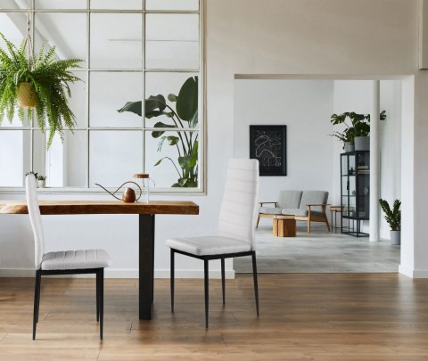 KRZESŁA TAPICEROWANE 4X KRZESŁO DO SALONU JADALNI MODERNHOME