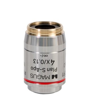 Zestaw obiektywów MAGUS FL S-APO60 PlanF S-Apo 4х/10х/20х/40х/100х ∞/0,17 H60 mm