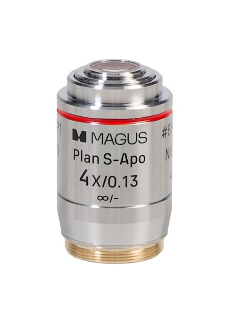 Zestaw obiektywów MAGUS FL S-APO60 PlanF S-Apo 4х/10х/20х/40х/100х ∞/0,17 H60 mm