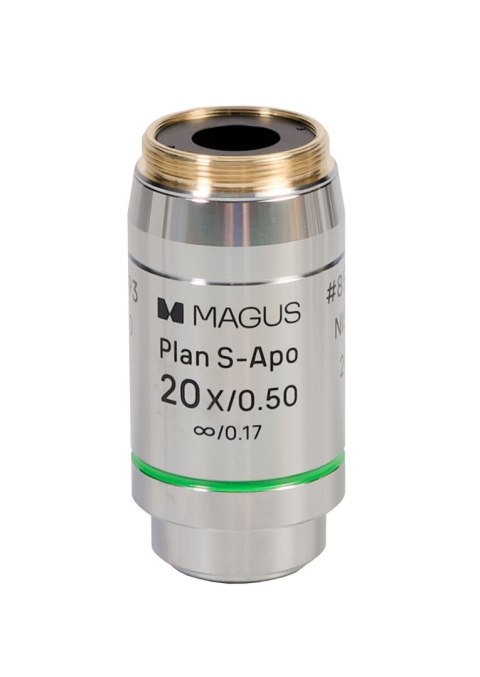 Zestaw obiektywów MAGUS FL S-APO60 PlanF S-Apo 4х/10х/20х/40х/100х ∞/0,17 H60 mm