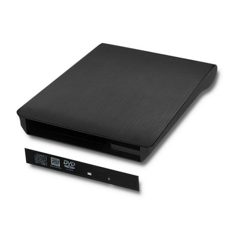 Obudowa/kieszeń Qoltec na napęd optyczny CD/DVD SATA | USB 3.0 | 12.7mm Obudowa/kieszeń Qoltec na napęd optyczny CD/DVD SATA | USB 3.0 | 12.7mm