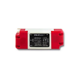 Zasilacz impulsowy LED Qoltec IP20 | 12W | 12V | 1A