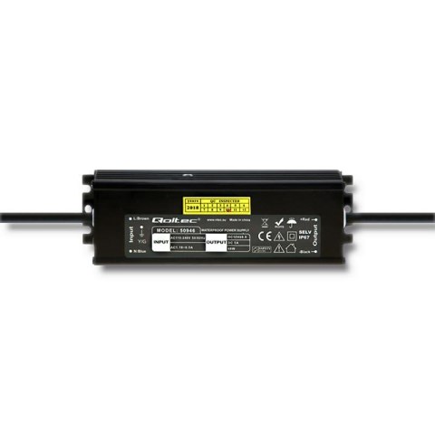 Zasilacz impulsowy LED Qoltec IP67 | 60W | 12V | 5A | Wodoodporny Zasilacz impulsowy LED Qoltec IP67 | 60W | 12V | 5A | Wodoodporny