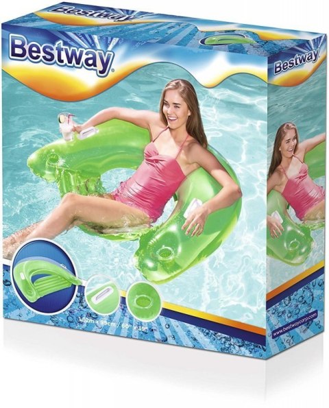 Fotel LAZY do pływania materac 152x99 Bestway#CZ