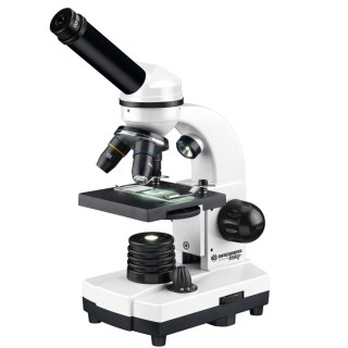 Mikroskop Bresser Junior Biolux SEL 40-1600x z futerałem, biały