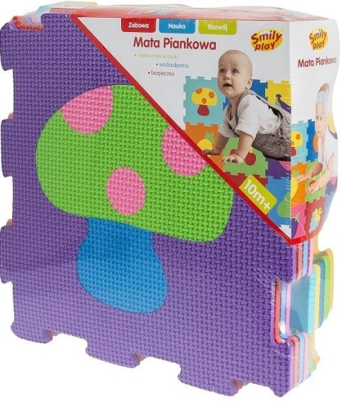 Mata Piankowa Puzzle Piankowe Owoce Kolorowe #CZ