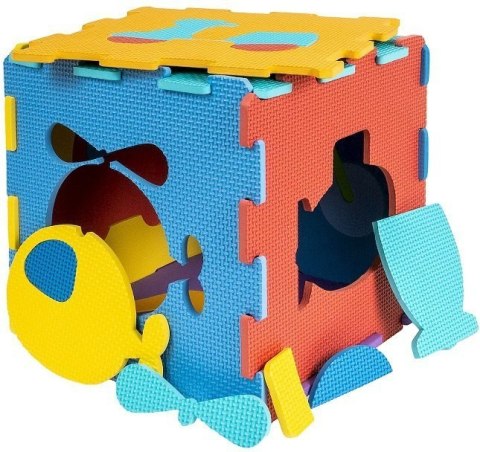 Mata Piankowa Puzzle Piankowe Pojazdy Kolorowe #CZ