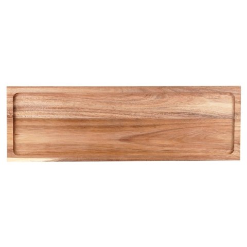 Deska do serwowania drewniana na nóżkach 55x18 cm