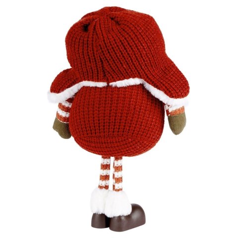 Krasnal skrzat pod choinkę czerwony 39 cm