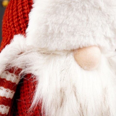 Krasnal skrzat pod choinkę czerwony 39 cm