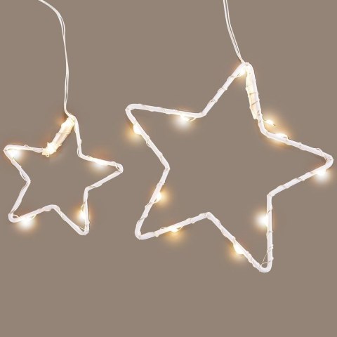 Kurtyna świetlna girlanda świąteczna wewnętrzna gwiazdy 45 led 1,2 m