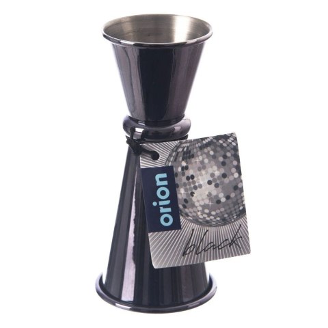 Miarka barmańska stalowa dwustronna BLACK 20/40 ml