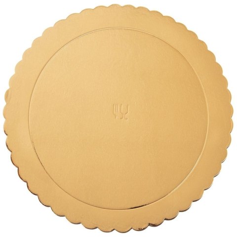 Podkład pod tort, ciasto złoty 32 cm