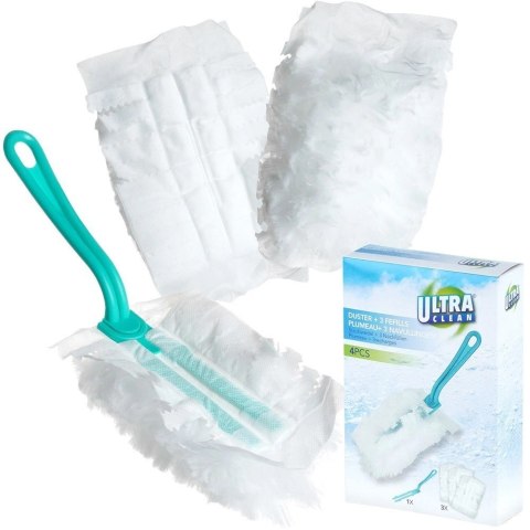 Szczotka do kurzu z wkładami 28 cm 4 el.