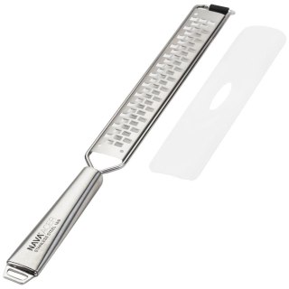 Tarka stalowa do sera imbiru cytryny gałki muszkatołowej długa płaska 40 cm