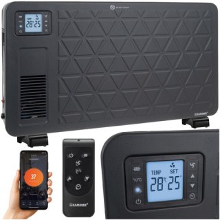 Grzejnik elektryczny- czarny Ziflo Kaminer 26403