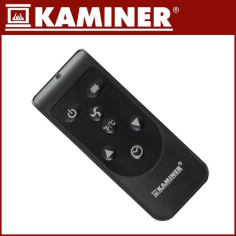 Grzejnik elektryczny- czarny Ziflo Kaminer 26403