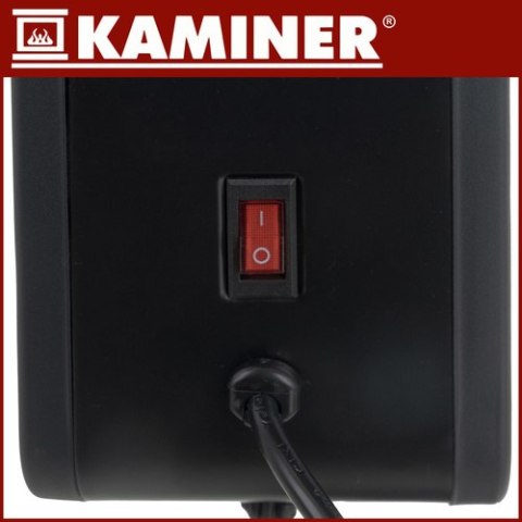 Grzejnik elektryczny- czarny Ziflo Kaminer 26403