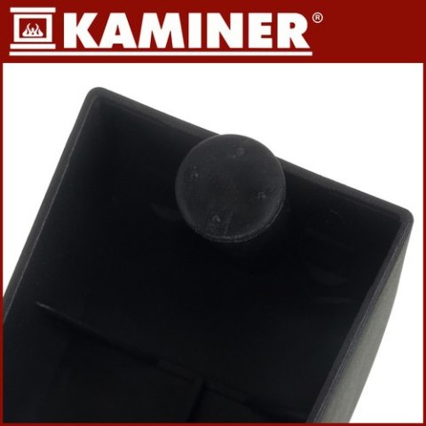 Grzejnik elektryczny- czarny Ziflo Kaminer 26403