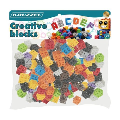Klocki kreatywne 160szt. Kruzzel 26377