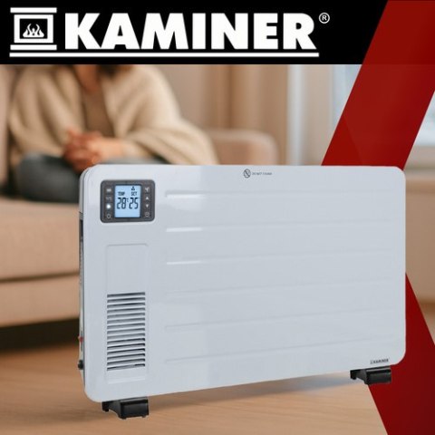 Grzejnik elektryczny- biały Ziflo Kaminer 26402