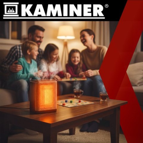 Grzejnik elektryczny ceramiczny KAMINER LUMNI PTC 1500W energooszczędny!