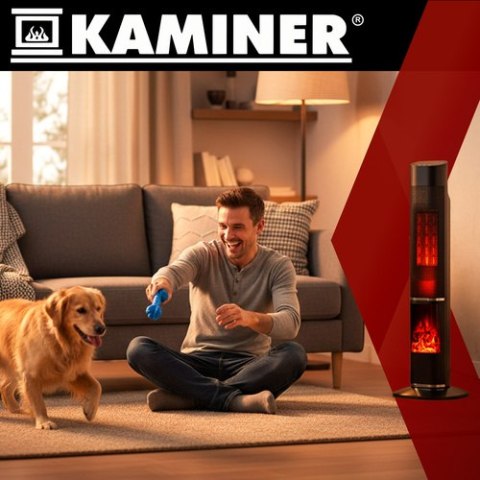 Grzejnik z efektem płomienia Ignisse Kaminer 26401