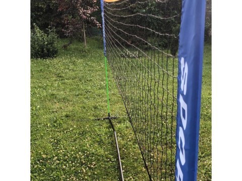 Siatka 4w1 do badmintona siatkówki tenisa siatkonogi 5M