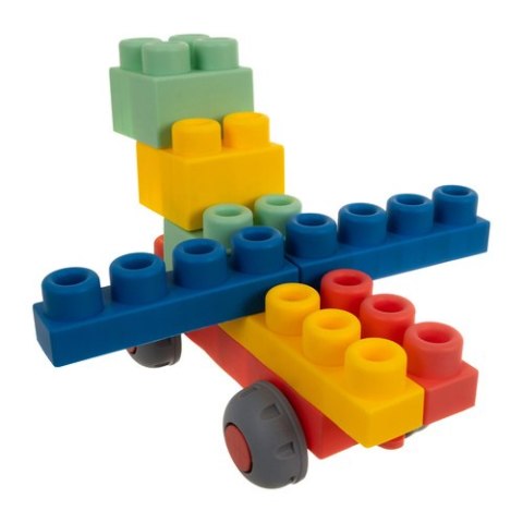 Klocki gumowe - sensoryczne 80el. 26575