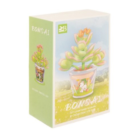 Klocki konstrukcyjne - kwiaty 172el. 26459