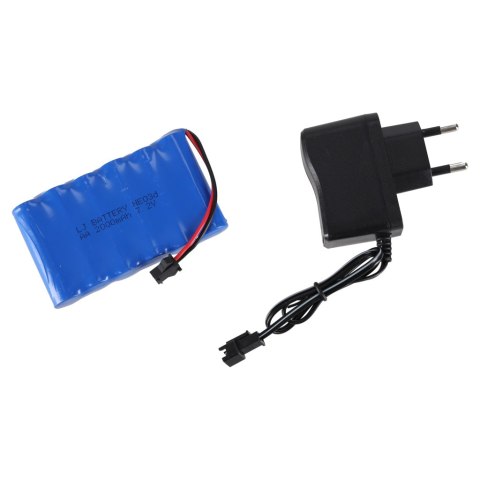 Samochód RC Rock Crawler 1:12 4WD METAL srebrny