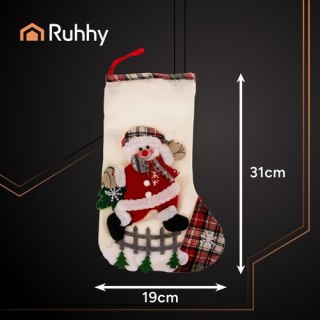 Skarpety świąteczne - ozdobne 4szt. Ruhhy 26467