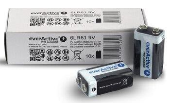 Baterie alkaliczne 6LR61 everActive Pro Alkaline 10 sztuk Baterie alkaliczne 6LR61 everActive Pro Alkaline 10 sztuk