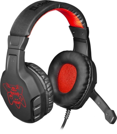 Słuchawki z mikrofonem Defender CUJO Gaming 4 pin + adapter 2x mini jack+ GRA Słuchawki z mikrofonem Defender CUJO Gaming 4 pin + adapter 2x mini jack+ GRA