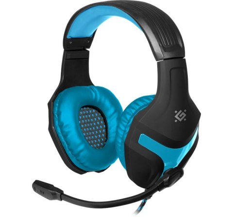 Słuchawki z mikrofonem Defender SCRAPPER 500 Gaming niebiesko-czarne + adapter 4 pin + GRA Słuchawki z mikrofonem Defender SCRAPPER 500 Gaming niebiesko-czarne + adapter 4 pin + GRA