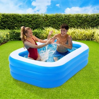 Basen Ogrodowy Dmuchany Pompowany Mały dla Dzieci VILDE 170 x 115 x 47 cm