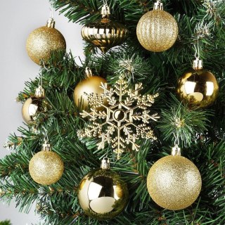 Bombki choinkowe nietłukące 4 / 5 / 6 / 10 cm 40 szt.