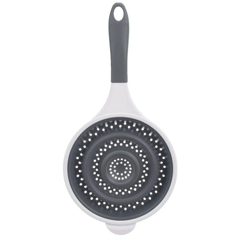Cedzak Sitko z Uchwytem Kuchenne Silikonowe Składane Solidne ORION 25,5 cm
