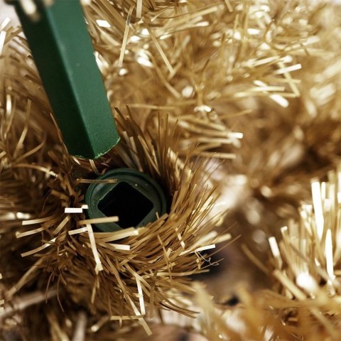 Choinka Świąteczna Sztuczna Złota Ozdobna ORION 120 cm