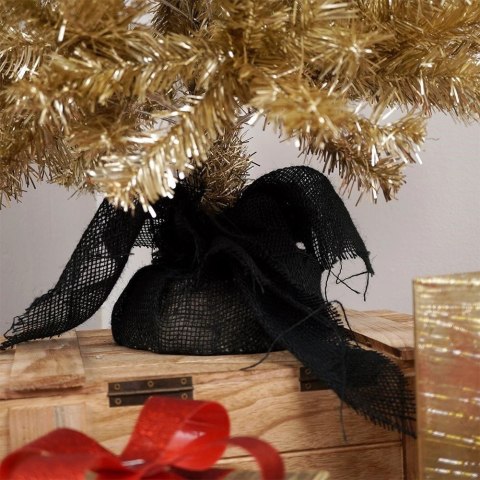 Choinka Świąteczna Sztuczna Złota Ozdobna ORION 120 cm