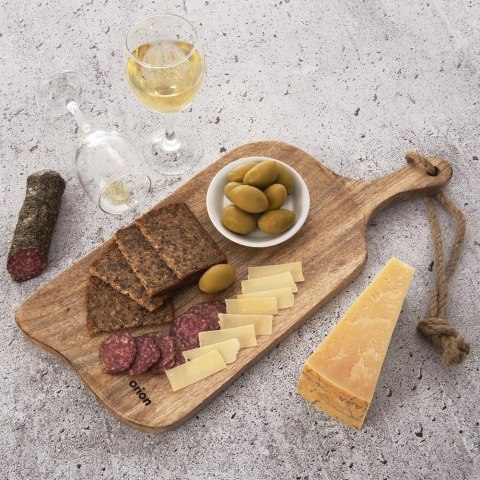 Deska do Krojenia Serwowania Przekąsek Przystawek Drewniana ORION 44,5x20cm