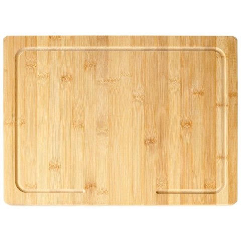 Deska do Krojenia z Rantem Drewniana Bambusowa EXCELLENT HOUSEWARE 45x35 cm