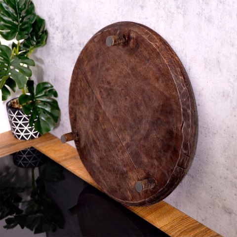 Deska do Serwowania Przekąsek na Nóżkach Podwyższeniu Drewniana VILDE 37 cm