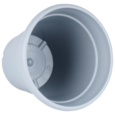 Doniczka Ogrodowa Imitacja Kamienia Plastikowa Szara Okrągła VILDE 38x34 cm