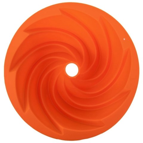 Forma do Pieczenia Babki z Kominem Kwiat Silikonowa Solidna ORION 23,5 cm