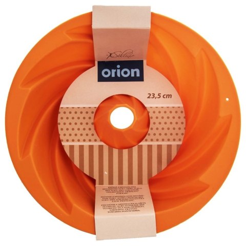 Forma do Pieczenia Babki z Kominem Kwiat Silikonowa Solidna ORION 23,5 cm
